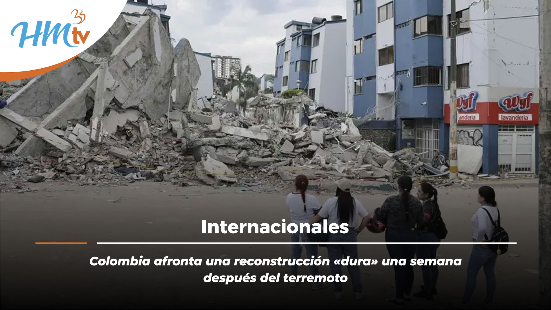 Colombia afronta una reconstrucción «dura» una semana después del terremoto