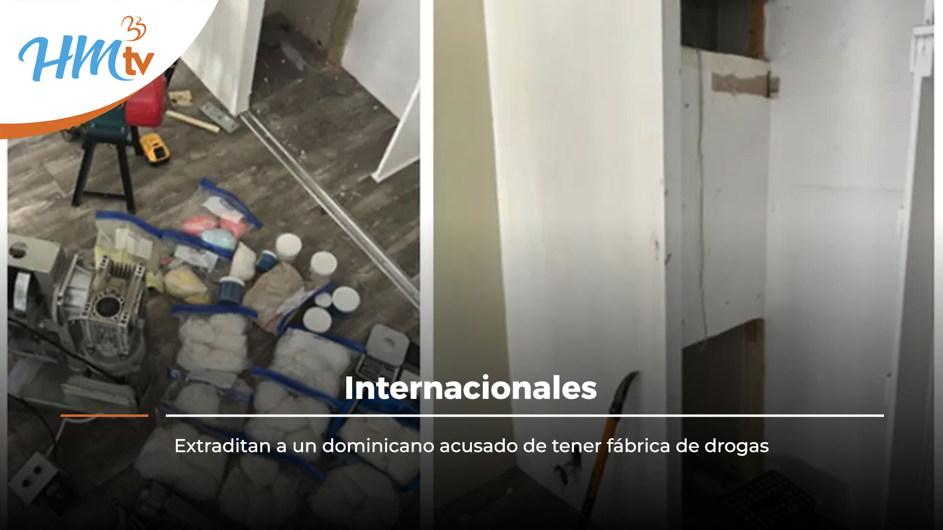 Extraditan a un dominicano acusado de tener fábrica de drogas