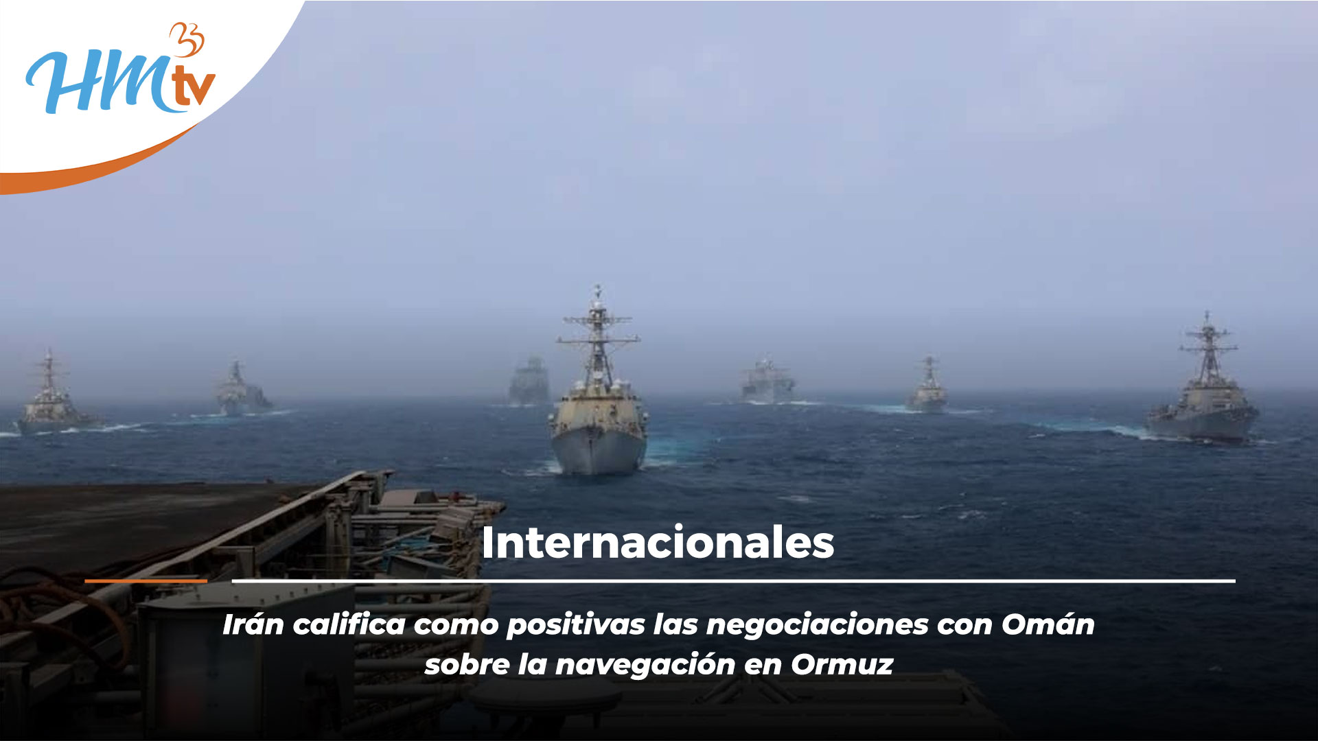 Irán califica como positivas las negociaciones con Omán sobre la navegación en Ormuz