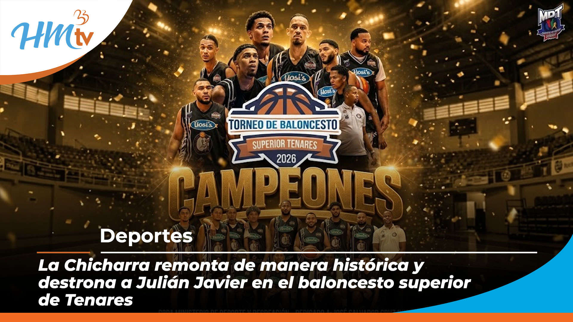 La Chicharra remonta de manera histórica y destrona a Julián Javier en el baloncesto superior de Tenares
