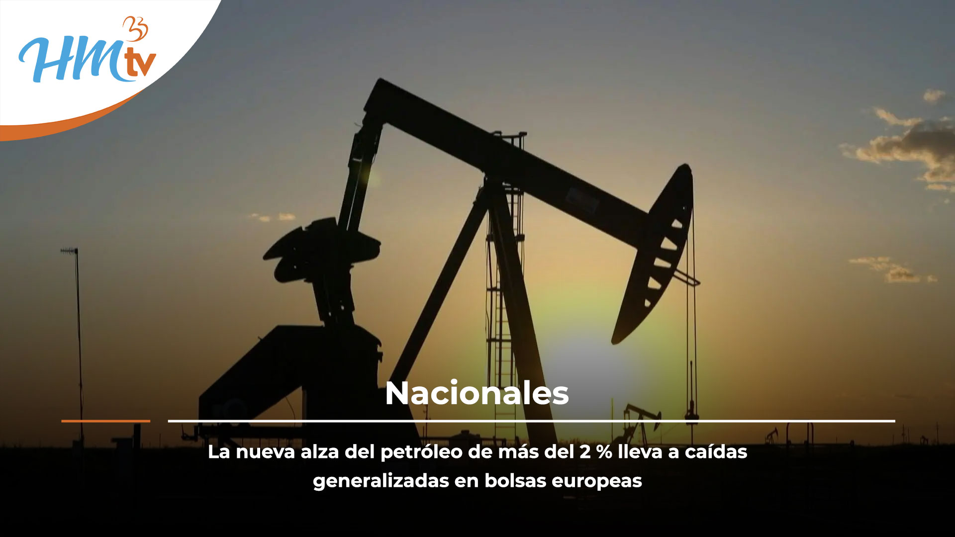 La nueva alza del petróleo de más del 2 % lleva a caídas generalizadas en bolsas europeas
