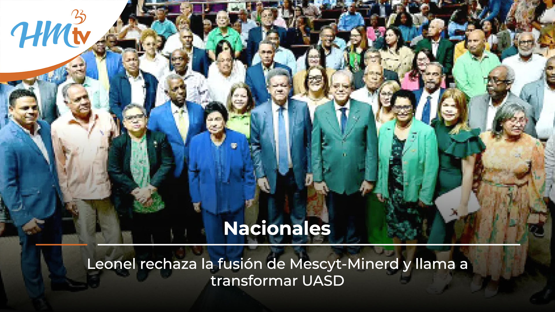 Leonel rechaza la fusión de Mescyt-Minerd y llama a transformar UASD