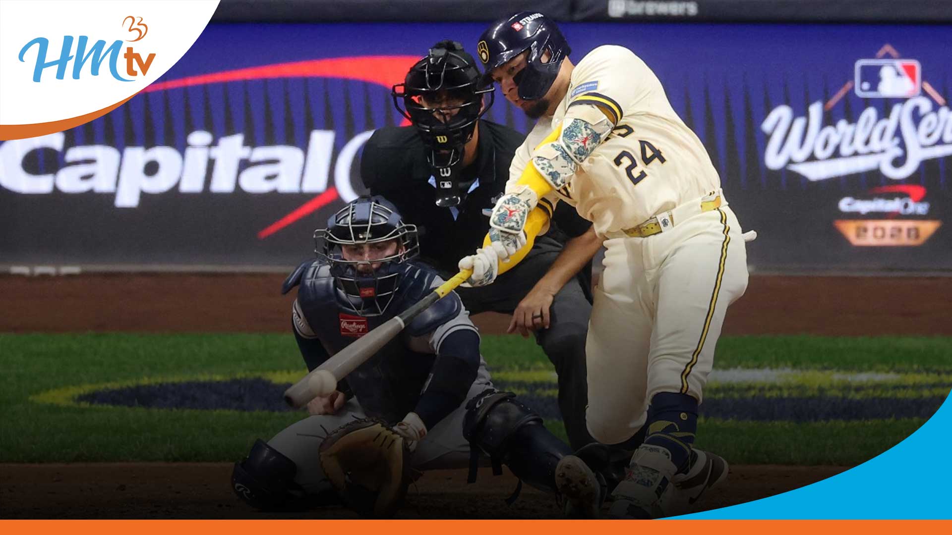 Los Cerveceros les asestan el primer golpe a los Rays en inicio SM