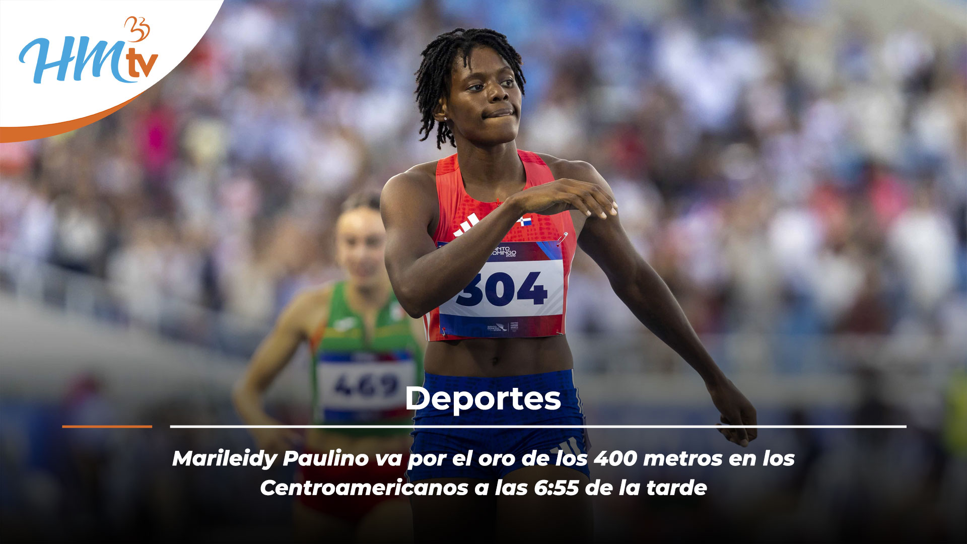 Marileidy Paulino va por el oro de los 400 metros en los Centroamericanos a las 6:55 de la tarde