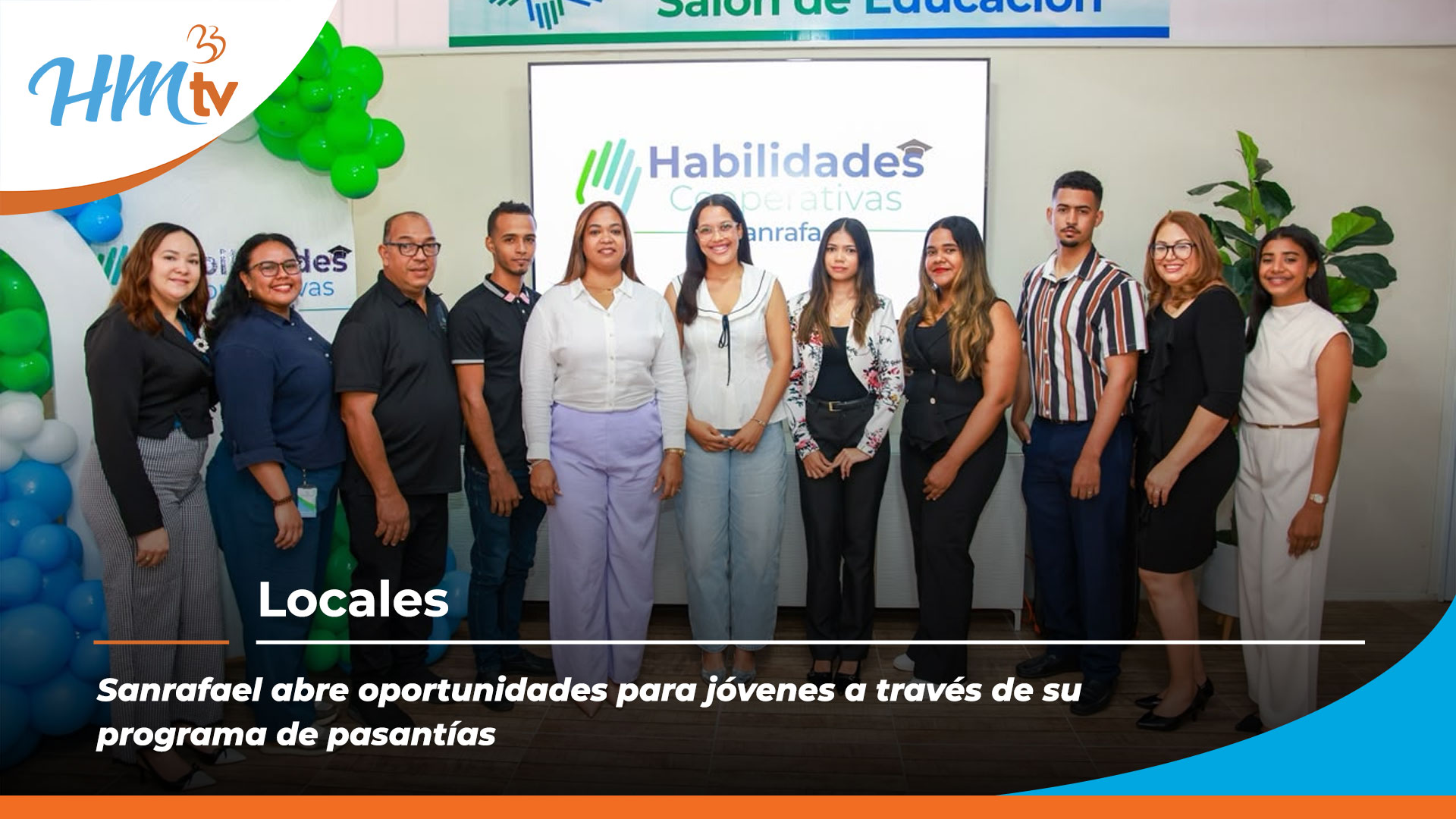 Sanrafael abre oportunidades para jóvenes a través de su programa de pasantías