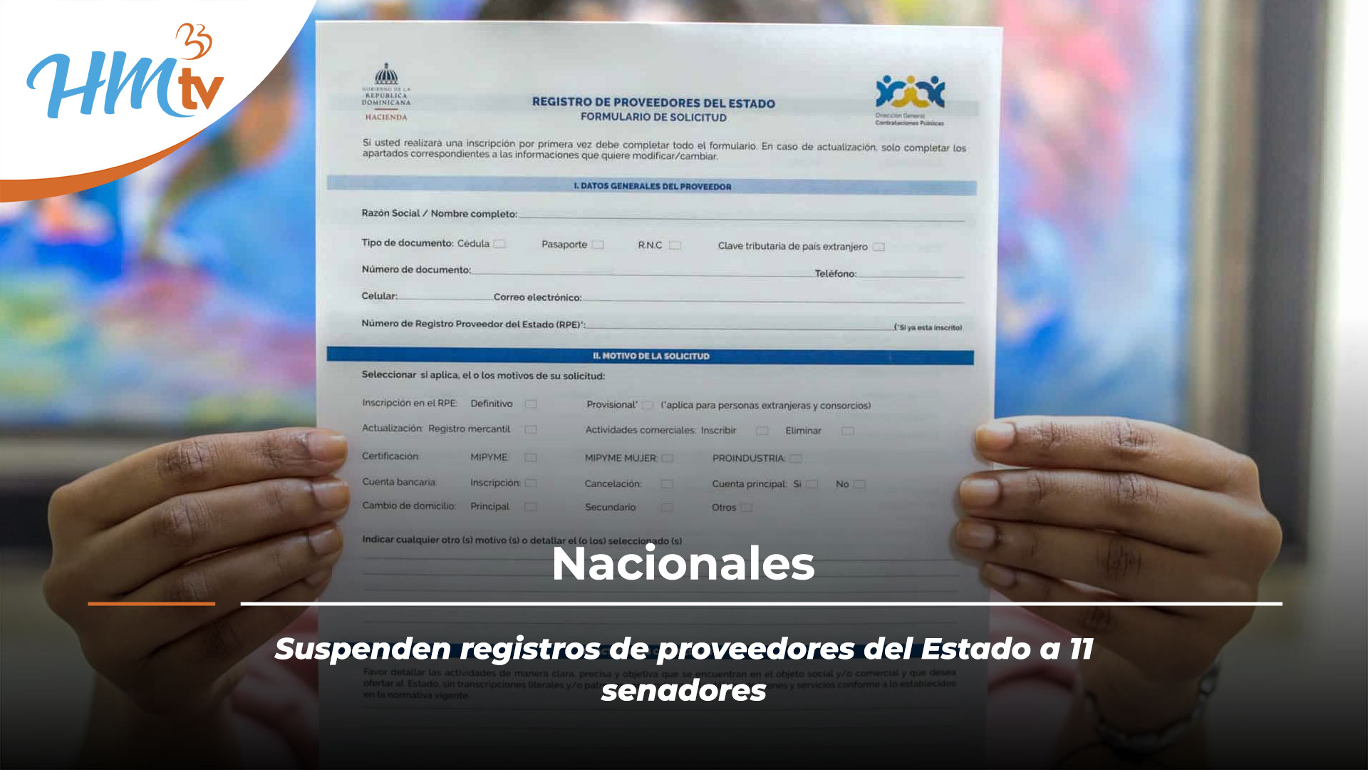 Suspenden registros de proveedores del Estado a 11 senadores