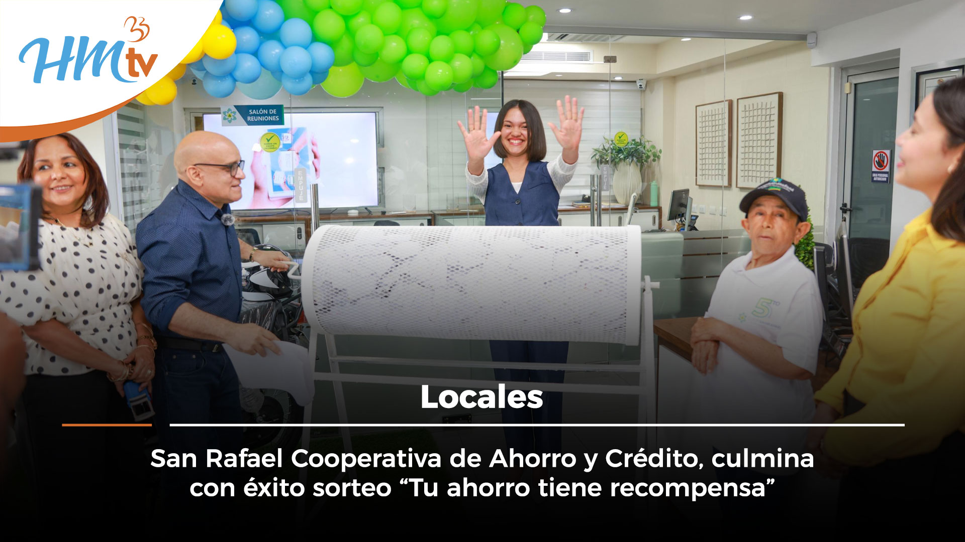 San Rafael Cooperativa de Ahorro y Crédito, culmina con éxito sorteo “Tu ahorro tiene recompensa”